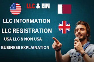 do llc registration formation in USA with state fees include ein and boi report