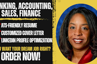 craft sales, banking, finance, accounting, marketing resume