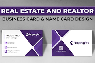 design medical corporate real estate realtor, visiting, name card, business card