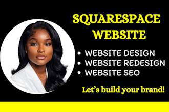 design squarespace website, redesign squarespace website, ecommerce website