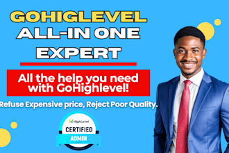setup gohighlevel saas, API integrations, custom domains, chatbots