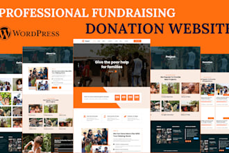 build nonprofit website, charity website, fundraising, donation website redesign