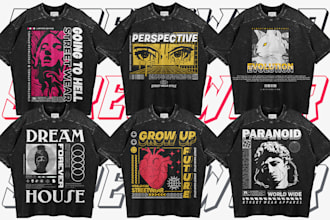 create luxury urban streetwear design for your clothing brand