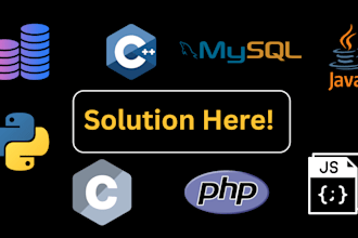 do programming assignments in java, python, cpp, c, PHP, javascript,react