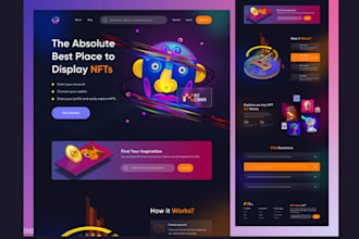 do figma website design, figma landing page, and homepage redesign
