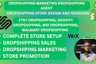 be your dropshipping agent dropshipping marketing ebay etsy shopify dropshipping