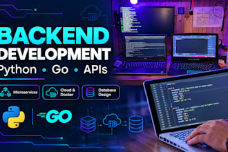 develop python apis, backend systems and API integrations
