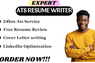 write and upgrade your resume, cv, cover letter, linkedin