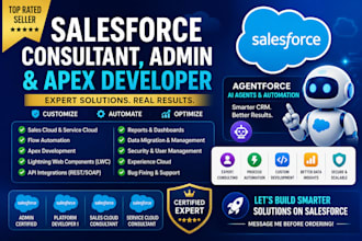 be your salesforce consultant, admin, agentforce expert and developer