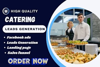 generate catering leads event planner leads catering website photography leads
