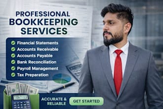 be your financial partner in bookkeeping and financial statement preparation