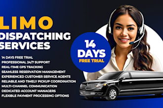 do limo and taxi dispatch and customer for you with 7 days free trail