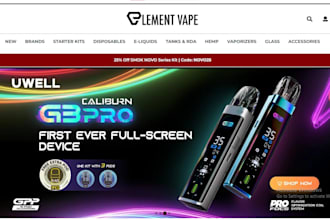design cbd website tobacco vape shopify store medical cannabis cigarette website