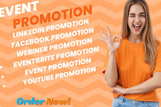 do event promotion and management, eventbrite marketing, concert, webinar