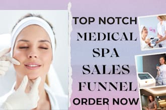 design medical spa health beauty clinic dental doctor fitness yoga website