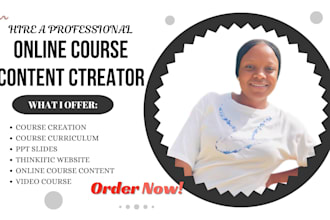 create lesson plan, online course content, online course creation, ebook writer