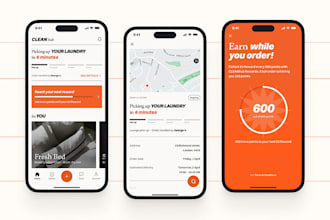 create handyman app, laundry app, home service app, laundry marketplace app