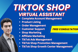 be your tiktok shop virtual assistant, tiktok shop va