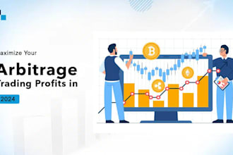develop crypto arbitrage bot on dex or cex, crypto trading bot, arbitrage bot