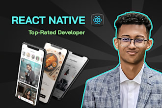 develop mobile app cross platform android , ios using react native