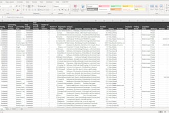 clean, organize, merge and format excel and CSV data