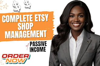 be your etsy shop manager etsy shop listing pod seo etsy store rank etsy sales