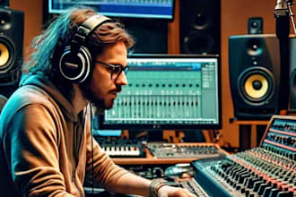 craft viral jingle intro, outro, dj drop, audio logo for your podcast radio, tv
