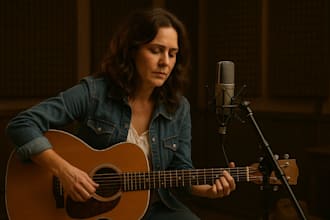 be your female country ballad pop, rock song singer as a female vocalist