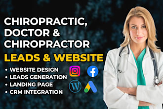 build chiropractic website chiropractic, chiropractor leads chiropractor website