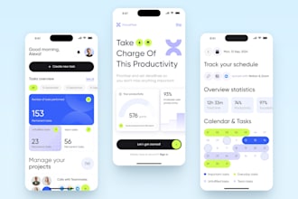 build a modern ios android mobile app with admin dashboard and secure backend