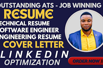 write engineering resume, technical, it, faang, and software engineering resume