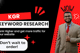 provide expert kgr keyword research for SEO success