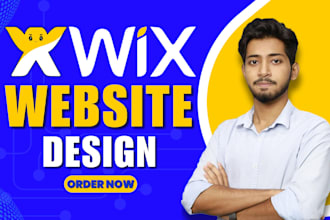 build wix website design, redesign wix website business website wix online store