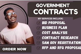 government contract proposal response to rfp state bid rfq bid proposal writing