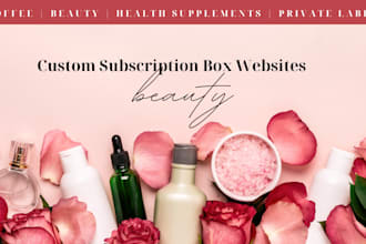 create shopify subscription box for beauty website coffee website shopify store
