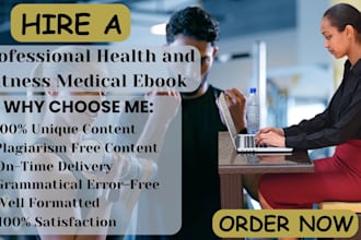 ghostwrite amazing health and fitness ebook mental health medical article writer