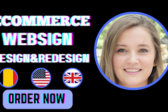 build shopify store or dropshipping ecommerce store