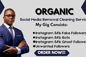 unfollow your instagram fake follow, remove instagram bots, ghost follower