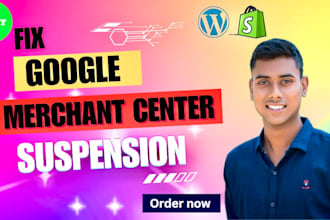 fix google merchant center suspension and misrepresentation issues