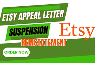 do etsy account reinstatement letter suspended account reinstatement etsy appeal