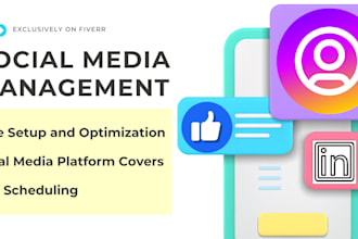 be your social media manager and personal assistant