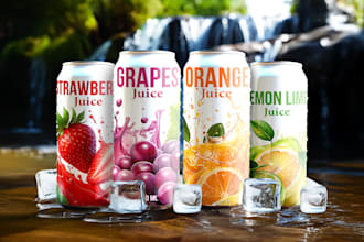 do beverage, bottle, energy drink, juice, beer, and drink label design