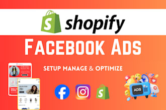 setup and manage your shopify facebook ads campaign