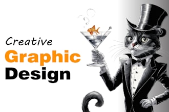 create custom vector art graphic design and vector tracing