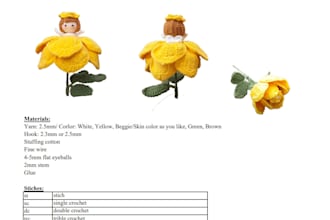 translate crochet chart into english or vietnamese with detail tutorials