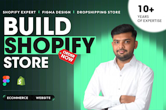 build shopify store shopify website design as shopify expert