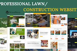 do lawn care lead , landscaping website, construction website, handyman website
