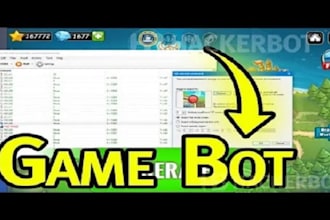 develop video game bot, cheated bot, attacking bot