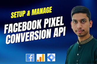 setup facebook pixel conversion API, meta pixel, server side tracking by GTM