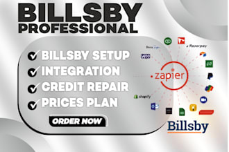 billsby integration for credit repair pricing plan credit website zapier connect